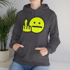 Middle Finger Smiley Hoodie